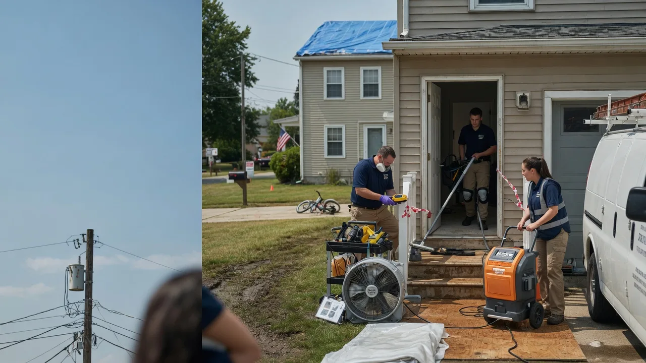 Water Damage Repair in West Lafayette, OH near me